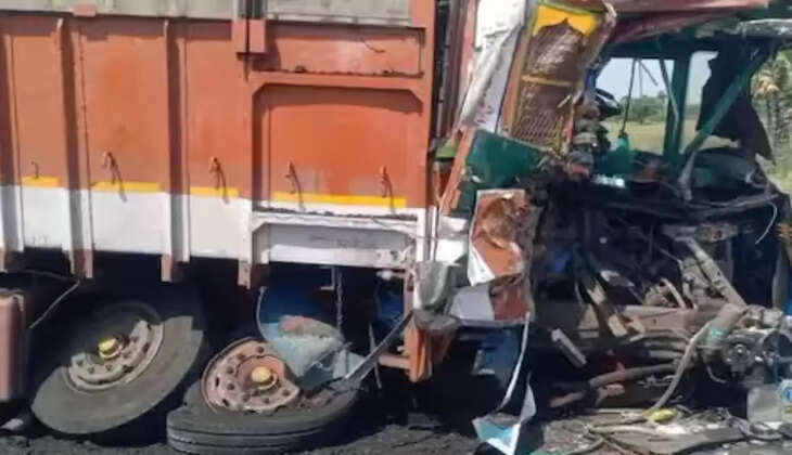 லாரி விபத்து