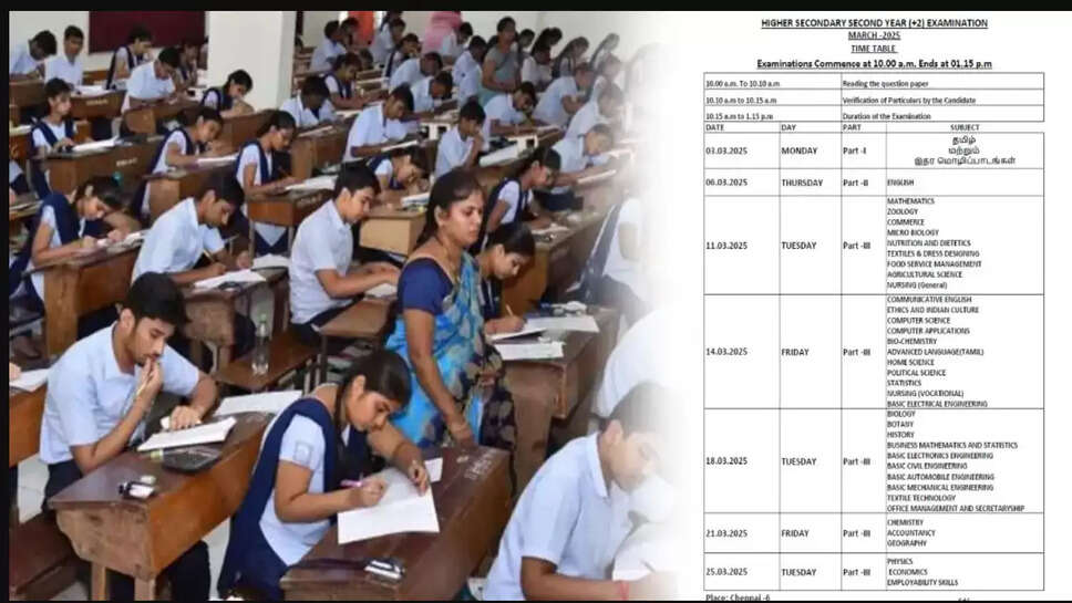 12ம் வகுப்பு பொதுத்தேர்வு
