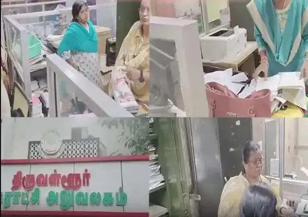 திருவள்ளூர் நகராட்சி அலுவலகம் லஞ்ச ஒழிப்புத்துறை சோதனை