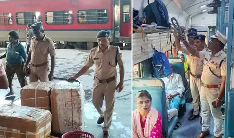 ரயில் நிலையங்களில் பாதுகாப்பு சோதனை