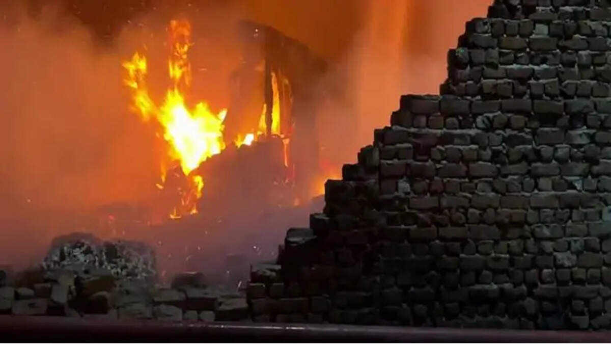 அரியானா தீ விபத்து