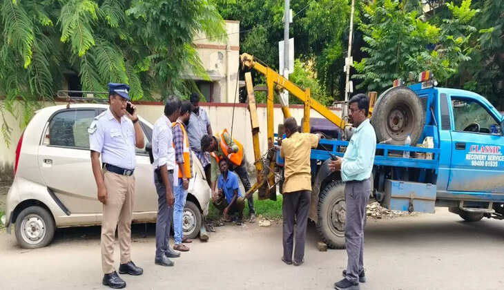 சென்னை சாலைகளில் கேட்பாரற்று கிடந்த 3,000 வாகனங்கள் அகற்றம்!