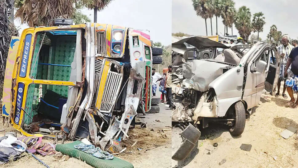 லாரி விபத்து