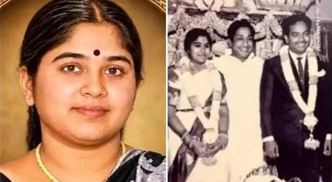 நடிகர் திலகம் சிவாஜி கணேசன் மகள் சாந்தி