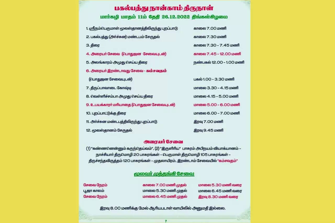 திருச்சி ஸ்ரீரங்கம் அரங்கன் ரங்கநாதன் பெருமாள்