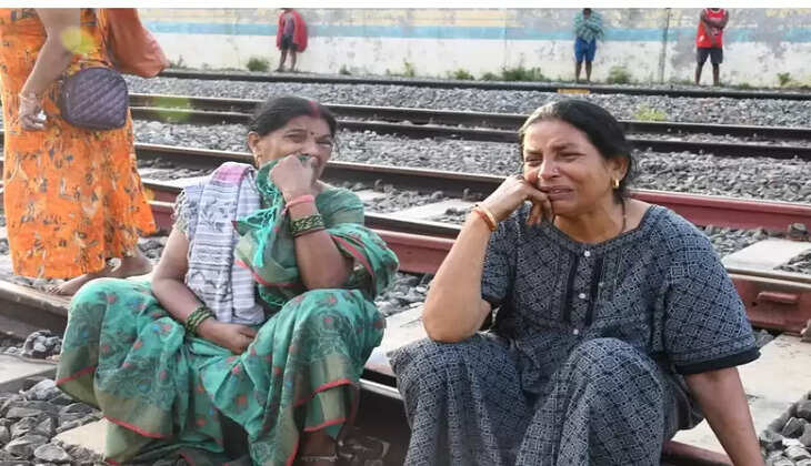 கதறி துடிக்கும் பெண்கள்