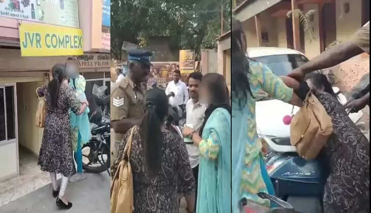 இளம்பெண்கள் சண்டை 