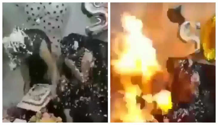 வைரலாகும் அதிர்ச்சி வீடியோ... &nbsp;பர்த்டே பார்ட்டியில் விபரீதம் &hellip;. ஸ்னோ ஸ்ப்ரேயால் &nbsp;தீப்பிடித்து எரிந்த பெண்! &nbsp;