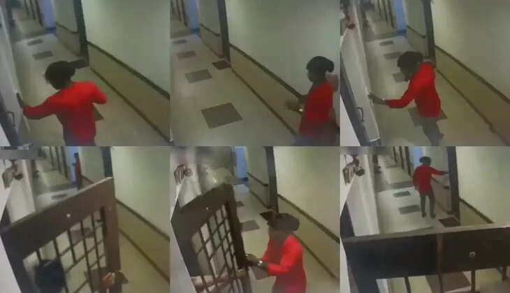 பொதுமக்களே உஷார்... அதிர்ச்சி வீடியோ... பட்டப்பகலில் தனியாக இருந்த பெண்ணிடம் வீடு புகுந்து செயின் திருட்டு!&nbsp;