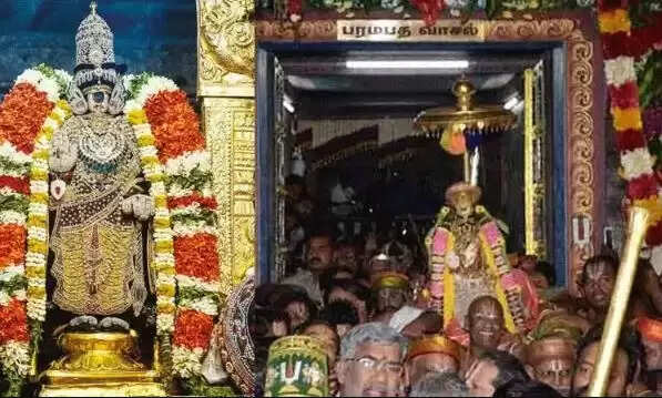 திருச்சி பூலோக வைகுண்டம் ஸ்ரீரங்கம் சொர்க்கவாசல்