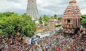 ஸ்ரீவில்லிபுத்தூர் ஆண்டாள் தேரோட்டம்