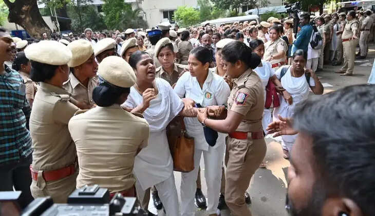 செவிலியர் போராட்டம்