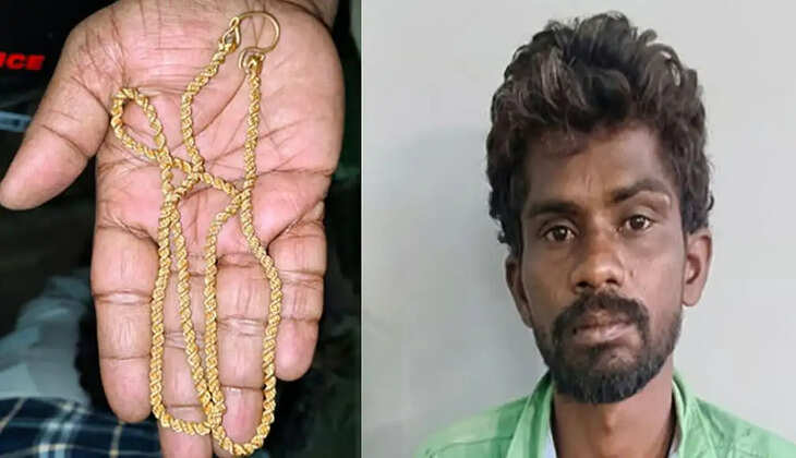 கொள்ளையன் நகை பறிப்பு திருட்டு