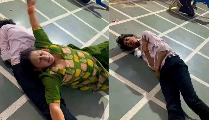 நாகினி நடனமாடிய ஜோடி! &nbsp;