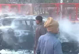 கும்பமேளா தீவிபத்து