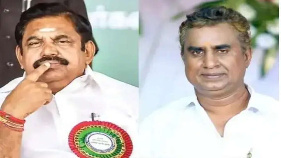 எஸ்.பி.வேலுமணி எடப்பாடி