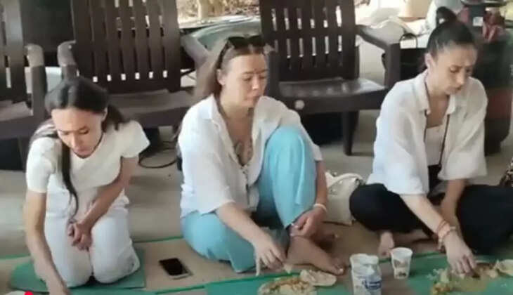 தமிழகத்தில் ஆன்மிக சுற்றுலா.. வெளிநாட்டினருக்கு பாரம்பரிய விருந்துபசாரம்!