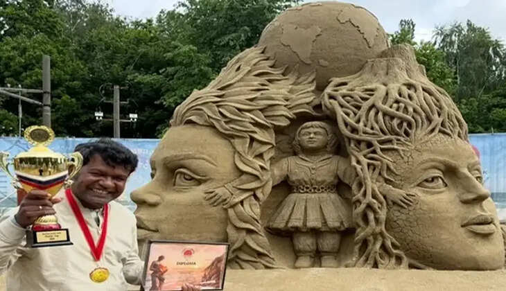 மணற்சிற்பம் சுதர்சன் பட்நாயக்