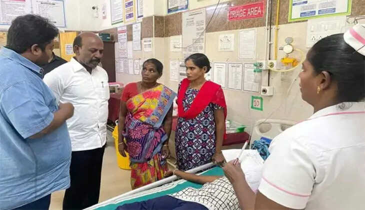 அரசு மருத்துவமனையில் மக்கள் நல்வாழ்வுத்துறை அமைச்சர் மா.சுப்பிரமணியன் திடீர் ஆய்வு!