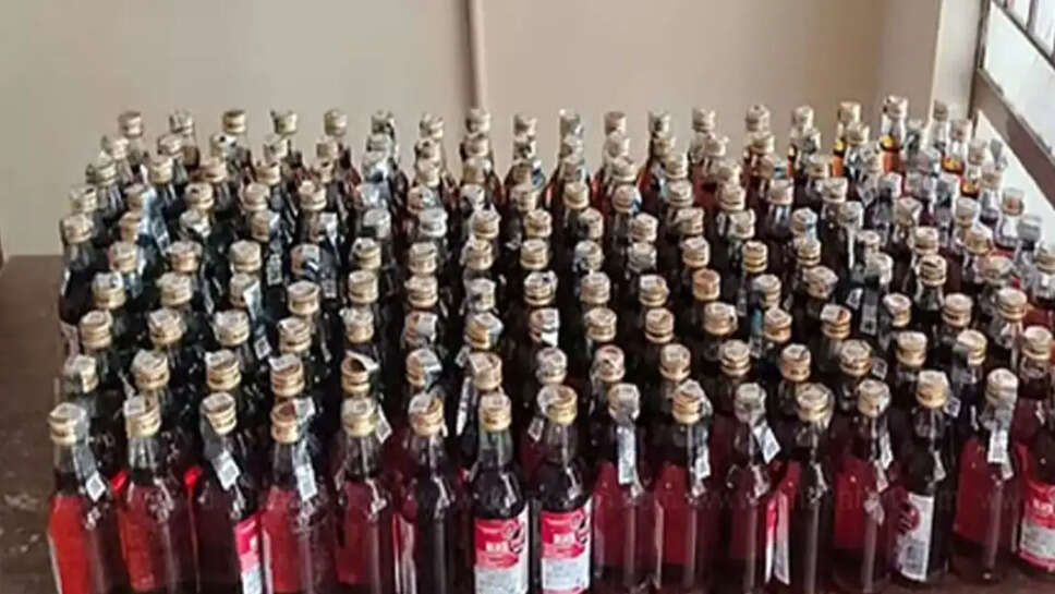 டாஸ்மாக் பீர் மது பாட்டில் பதுக்கி