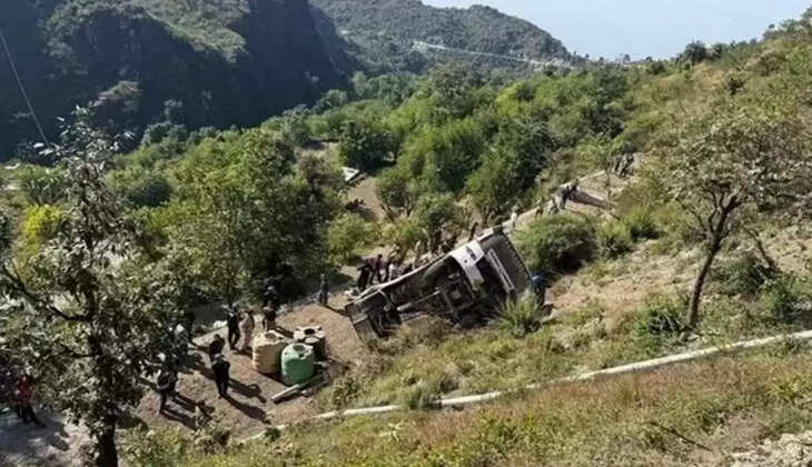 உத்தரகண்டு பேருந்து விபத்து