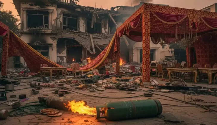 தீ விபத்து கல்யாண திருமண