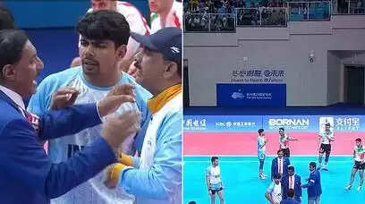 பரபரப்பு.. அனல் பறந்த வாக்குவாதம்.. பாதியில் நிறுத்தப்பட்ட இந்தியா - ஈரான் கபடி போட்டி..!