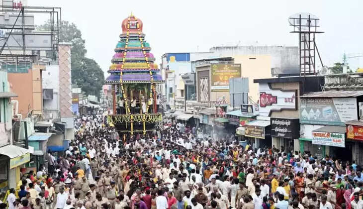 திருவண்ணாமலை பராசக்தி அம்மன் தேர் 