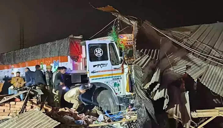 லாரி விபத்து