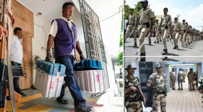 வாக்கு எண்ணிக்கை காவல் தேர்தல் மையம் பாதுகாப்பு