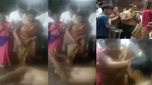 ராதிகாவின் வெற்றிக்காக அங்கப் பிரதர்சணம் செய்த சரத்குமார்!