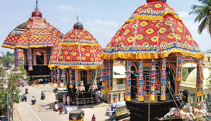 திருவாரூர் ஆழித்தேரோட்டம்: தேரோட்டம்