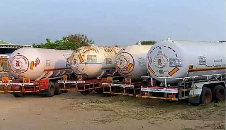 எல்பிஜி கேஸ் டேங்கர் லாரி