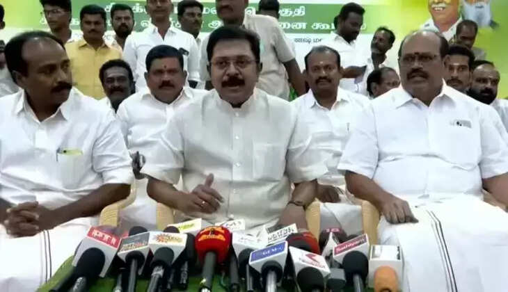 தீயசக்தி திமுகவை வீழ்த்த, அனைத்து கட்சிகளும் ஒரே கூட்டணியில் பயணிக்க வேண்டும்... டிடிவி தினகரன்! &nbsp;