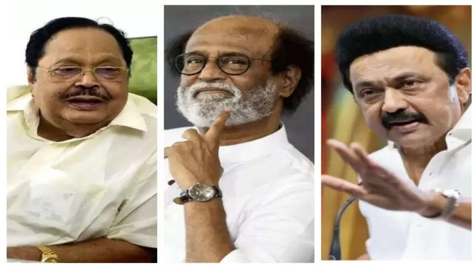 &ldquo;சாகிற வயதில் உள்ள நடிகர்கள்...&rdquo; துரைமுருகன் பேச்சுக்கு முதல்வர் அப்செட்! ரஜினி குடும்பத்தார் அதிர்ச்சி!