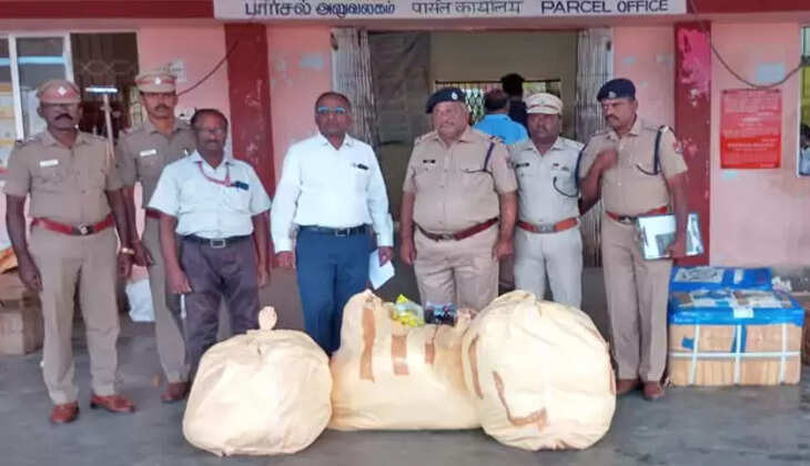 ரயிலில் புகையிலை