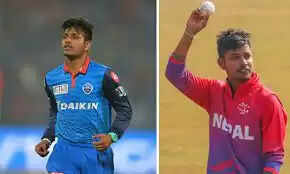 நேபாள கிரிக்கெட் வீரர் சந்தீப் லமிச்சனே.