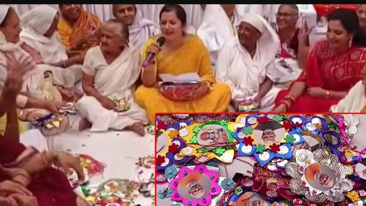 பிரதமர் மோடிக்காக தயாராகும் 1000க்கும் மேற்பட்ட சிறப்பு ராக்கி கயிறுகள் !