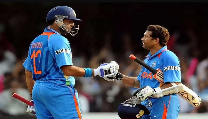 டெண்டுல்கர் யுவராஜ் சிங்