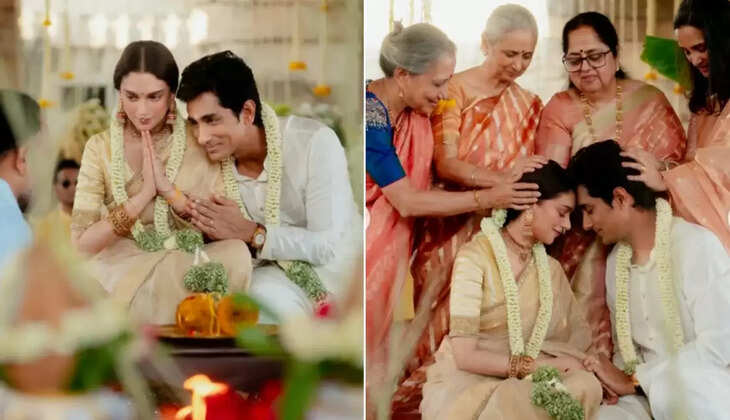 சித்தார்த் அதிதி ராவ்