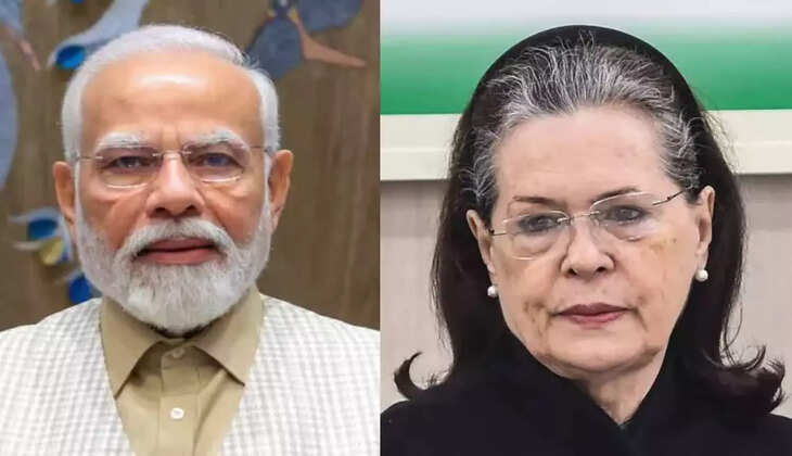 மோடி சோனியா காந்தி