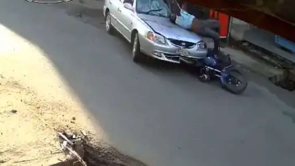 ராசிபுரம் விபத்து சிசிடிவி