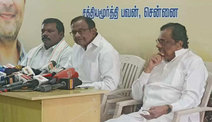 &ldquo;மோடியின் கூட்டணி ஆட்சி நிலைக்குமா என்பதை காலம் முடிவு செய்யும்&rdquo; - ப.சிதம்பரம் கருத்து