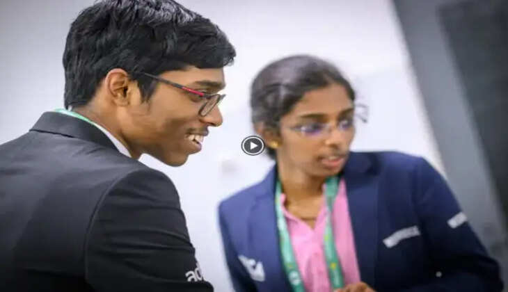 செஸ் பிரக்ஞானந்தா வைஷாலி