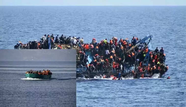 அகதிகள் படகு கவிழ்ந்து