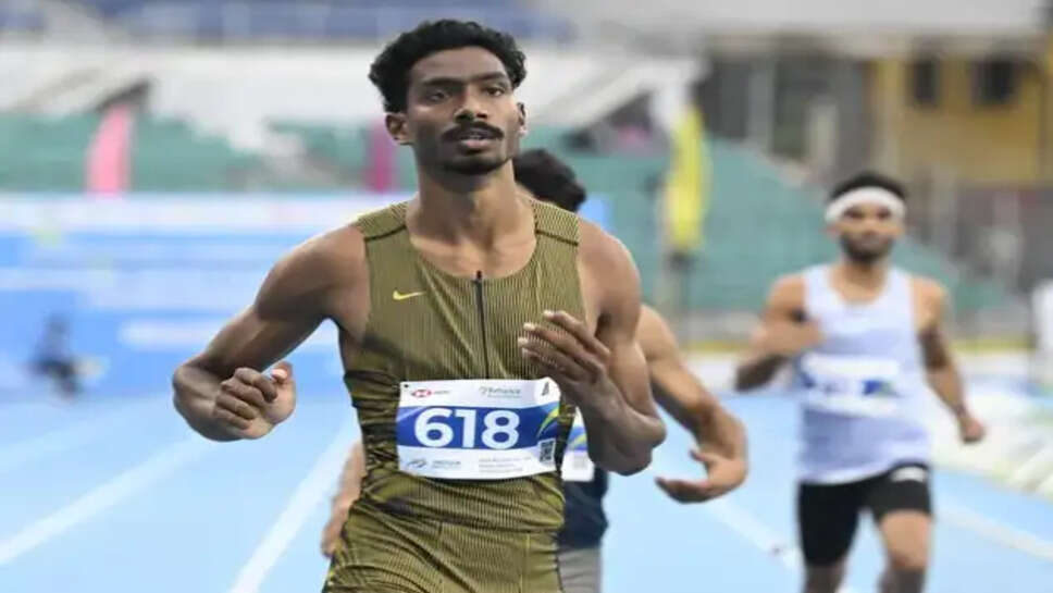 தடகளம் ஓட்டப்பந்தயம் விஷால் தமிழக வீரர்