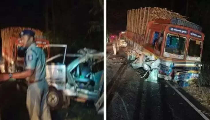 லாரி விபத்து