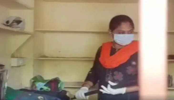 தண்ணீர் ட்ரம்மில் அழுகிய நிலையில் பெண் சடலம்