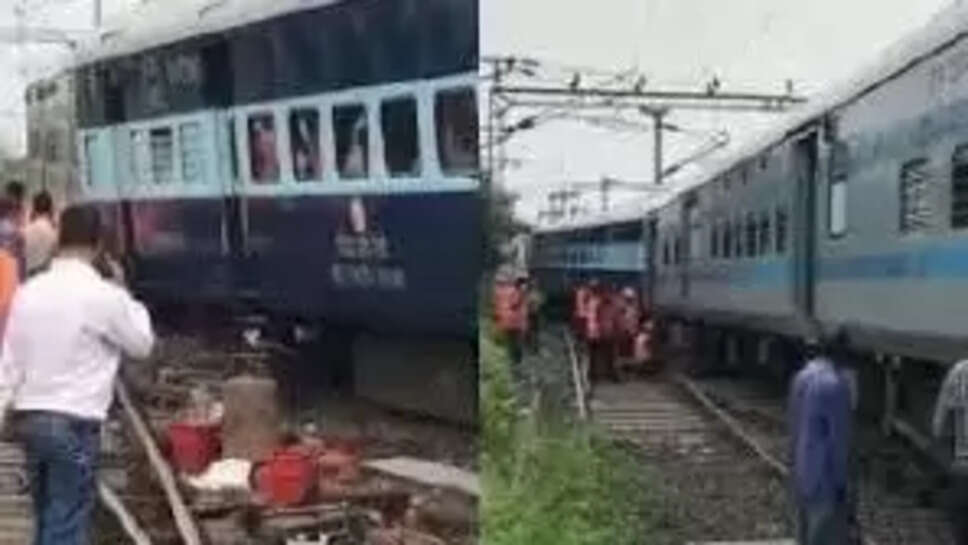 அதிகாலையிலேயே அதிர்ச்சி... எக்ஸ்பிரஸ் ரயில் தடம் புரண்டு விபத்து!