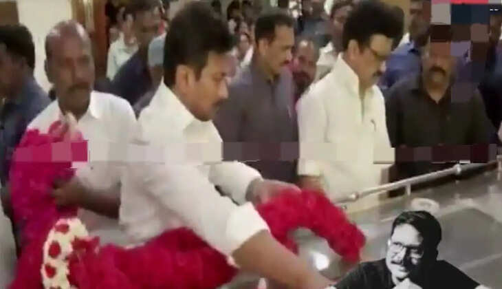 &nbsp;மனோஜ் பாரதிராஜா உடலுக்கு முதல்வர் ஸ்டாலின் நேரில் அஞ்சலி